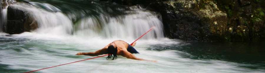 Jä Wäkta Waterfall Rappelling & Slacklining 7